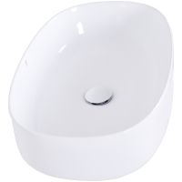 Раковина-чаша Orange 54 Белая глянцевая арт-B07-540W — фото 3, Раковины накладные