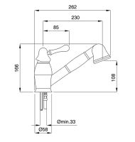 Смеситель для кухни Migliore Maya Хром арт-18238 — фото 2, Смесители для кухни