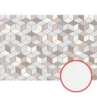 Фреска Ortograf Forma 32612 Фактура бархат FX Флизелин (4*2,7) Голубой/Коричневый/Бежевый, Геометрия арт-32612 (бархат FX) — фото 1, Фрески