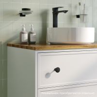 Тумба под раковину Iddis Torr 80 подвесная Белая матовая арт-TOR80WBi95K — фото 5, Тумбы под раковину