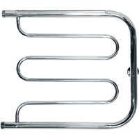 Водяной полотенцесушитель Ника Econ ПМ1 50x80 с полкой Хром арт-ПМ 50/80 — фото 1, Водяные полотенцесушители