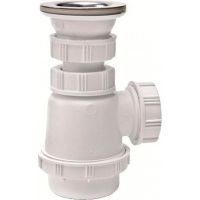 Сифон для раковины Wirquin Нержавеющая сталь арт-30975059 — фото 1, Сифоны для раковины