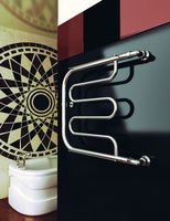 Водяной полотенцесушитель Ника Econ ПМ1 60x60 с полкой Хром арт-ПМ 60/60 — фото 3, Водяные полотенцесушители