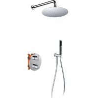 Душевая система Vincea с термостатом Хром арт-VSFW-101TCH — фото 1, Встраиваемые душевые комплекты