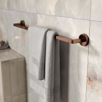 Полотенцедержатель WasserKRAFT Asphe Розовое золото арт-K-77730 — фото 2, Полотенцедержатели