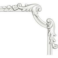 Угловой элемент Decomaster 25x245x245 мм арт-97100-3R — фото 1, Молдинги