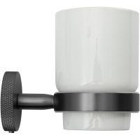 Стакан для зубных щеток Allen Brau Priority Графит брашированный арт-6.31002-MG — фото 2, Стаканы для зубных щеток