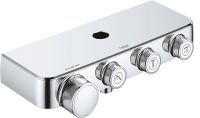 Душевая система Grohe SmartControl с термостатом Хром арт-26507000 — фото 3, Душевые стойки