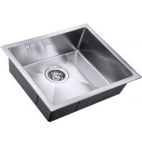 Кухонная мойка ZorG Steel Hammer 48 Нержавеющая сталь арт-SH 4844 — фото 1, Кухонные мойки