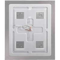 Зеркало BelBagno Kraft 70 с подсветкой Сатин с сенсорным выключателем арт-SPC-KRAFT-700-800-SENS-AL — фото 9, Зеркала в ванную комнату