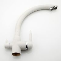 Товар: Смеситель для кухни Frap H99 Белый арт-F4399-8 - фото 2 Смеситель для кухни Frap H99 Белый арт-F4399-8 — фото 2, Смесители для кухни