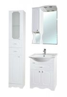 Шкаф пенал Bellezza Кантри 40 Белый арт-4629905110018 — фото 3, Пеналы для ванной комнаты