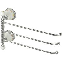 Полотенцедержатель Migliore Provance поворотный Хром арт-17670 — фото 1, Полотенцедержатели