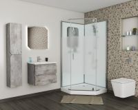 Товар: Душевая кабина Grossman GR-171D 90x90 без гидромассажа арт-GR171D - фото 2 Душевая кабина Grossman GR-171D 90x90 без гидромассажа арт-GR171D — фото 2, Душевые кабины