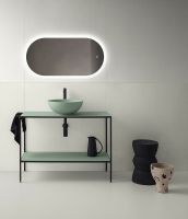 Зеркало Esbano 40 с подсветкой с сенсорным выключателем и подогревом арт-ESMI2073BVD — фото 4, Зеркала в ванную комнату