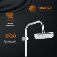 Душевая система Orange Хром арт-M36-944cr — фото 2, Душевые стойки