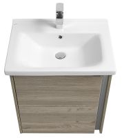 Тумба под раковину Aquaton Стоун 60 подвесная Сосна арлингтон арт-1A231401SX850 — фото 2, Тумбы под раковину