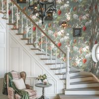 Товар: Обои LOYMINA Equator Флизелин (1*1,28) Бирюзовый/Разноцветный, Цветы арт-QTR10 005 - фото 2 Обои LOYMINA Equator Флизелин (1*1,28) Бирюзовый/Разноцветный, Цветы арт-QTR10 005 — фото 2, Обои для стен