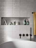 Керамогранит Marazzi Italy Lume White Lux 6х24 см арт-M6RN — фото 4, Керамогранит