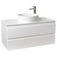 Тумба под раковину Jacob Delafon Madeleine 100 подвесная Белый матовый арт-EB2084-J51 — фото 1, Тумбы под раковину