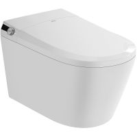 Унитаз биде Abber Bequem подвесной с сиденьем Микролифт арт-AC1119S — фото 1, Умные унитазы