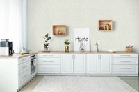 Обои Grandeco Universe 5 Винил на флизелине (1,06*10,05) Белый, Однотонный/Штукатурка арт-VR 1101 — фото 5, Обои для стен