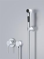 Гигиенический душ со смесителем Jacob Delafon Elate Хром арт-E24610-CP — фото 2, Гигиенические души