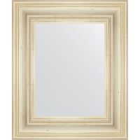 Зеркало Evoform Definite 59х49 в багетной раме - Травленое серебро 99 мм арт-BY 3028 — фото 1, Зеркала в ванную комнату