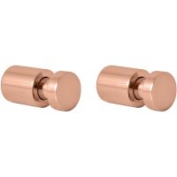 Крючок Rav Slezak Colorado Розовый золотистый глянцевый арт-COA0103/30ZRL — фото 1, Крючки для полотенец