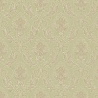 Обои Bernardo Bartalucci Ragazza Винил на флизелине (1,06*10,05) Зеленый, Дамаск арт-5039-4 — фото 1, Обои для стен