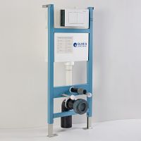 Товар: Инсталляция Olive's для унитаза с Белой матовой клавишей смыва арт-M48010-PR412W - фото 5 Инсталляция Olive's для унитаза с Белой матовой клавишей смыва арт-M48010-PR412W — фото 5, Инсталляции для унитазов