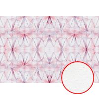 Фреска Ortograf Misto 33297 Фактура бархат FX Флизелин (4*2,7) Розовый/Сиреневый, Абстракция арт-33297 (бархат FX) — фото 1, Фрески