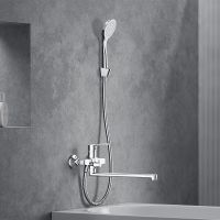 Товар: Смеситель для ванны Damixa Eclipse 2.0 универсальный Хром арт-489500000 - фото 3 Смеситель для ванны Damixa Eclipse 2.0 универсальный Хром арт-489500000 — фото 3, Смеситель для ванны