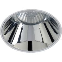 Встраиваемый светильник Crystal Lux Белый Хром арт-CLT 050C1 WH-CH — фото 1, Точечные светильники