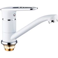 Смеситель для кухни Frap H49 Белый Хром арт-F4549 — фото 1, Смесители для кухни