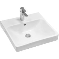 Тумба с раковиной Misty Адриана 45 подвесная Дуб Вотан Белый арт-УТ000010216 — фото 4, Тумбы с раковиной