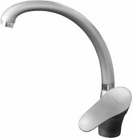 Товар: Смеситель для кухни Frap H01-1 Хром матовый арт-F4101-1 - фото 2 Смеситель для кухни Frap H01-1 Хром матовый арт-F4101-1 — фото 2, Смесители для кухни