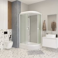 Душевая кабина Niagara Promo 120x90 L без гидромассажа арт-P120/90/26L/MT — фото 1, Душевые кабины