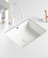 Раковина Orange 50 Белая глянцевая арт-B02-500W — фото 5, Раковины встраиваемые снизу