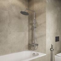 Товар: Душевая система Grossman Galaxy Хром арт-500.K35.01.100 - фото 7 Душевая система Grossman Galaxy Хром арт-500.K35.01.100 — фото 7, Душевые стойки