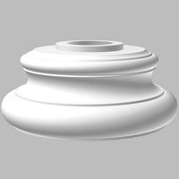 Основание Decomaster 320x130x320 мм арт-90018-4 — фото 1, Колонны