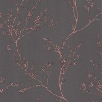Обои Andrea Rossi Spectrum max Винил на флизелине (1,06*10) Розовый/Серый, Деревья арт-54360-7 — фото 1, Обои для стен