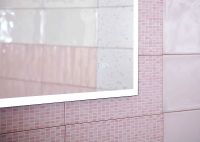 Зеркало Бриклаер Лофт 60 с подсветкой Черное с бесконтактным выключателем и часами арт-4627125415722 — фото 4, Зеркала в ванную комнату