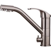 Смеситель для кухни Frap H21-5 Сатин арт-F4321-5 — фото 1, Смесители для кухни