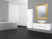 Шкаф пенал Bellezza Римини 35 L подвесной Белый арт-4629504182010 — фото 4, Пеналы для ванной комнаты