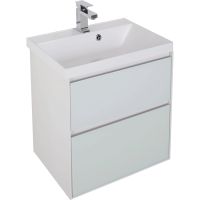 Товар: Тумба под раковину Aquanet Гласс 60 подвесная Белая арт-196961 - фото 1 Тумба под раковину Aquanet Гласс 60 подвесная Белая арт-196961 — фото 1, Тумбы под раковину