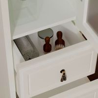 Шкаф пенал Opadiris Риспекто 30 R Слоновая кость арт-00-00005831 — фото 4, Пеналы для ванной комнаты