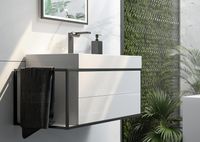 Товар: Тумба под раковину Clarberg Logic 80 R подвесная Белая арт-LOG0108R - фото 4 Тумба под раковину Clarberg Logic 80 R подвесная Белая арт-LOG0108R — фото 4, Тумбы под раковину