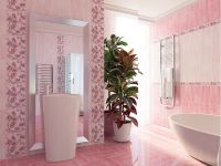 Керамическая плитка Axima Агата розовая низ настенная 25х35 см арт-СК000029983 — фото 2, Керамическая плитка