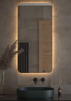 Товар: Зеркало Defesto Opti 60x120 с подсветкой 34W-3000К/Без выключателя/Теплый белый свет арт-DF 2818 - фото 2 Зеркало Defesto Opti 60x120 с подсветкой 34W-3000К/Без выключателя/Теплый белый свет арт-DF 2818 — фото 2, Зеркала в ванную комнату